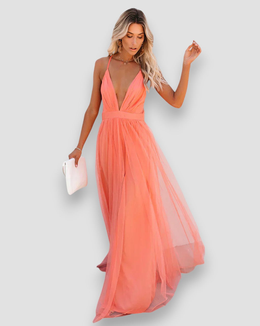 Ursula | Coastal Bloom Maxi Dress