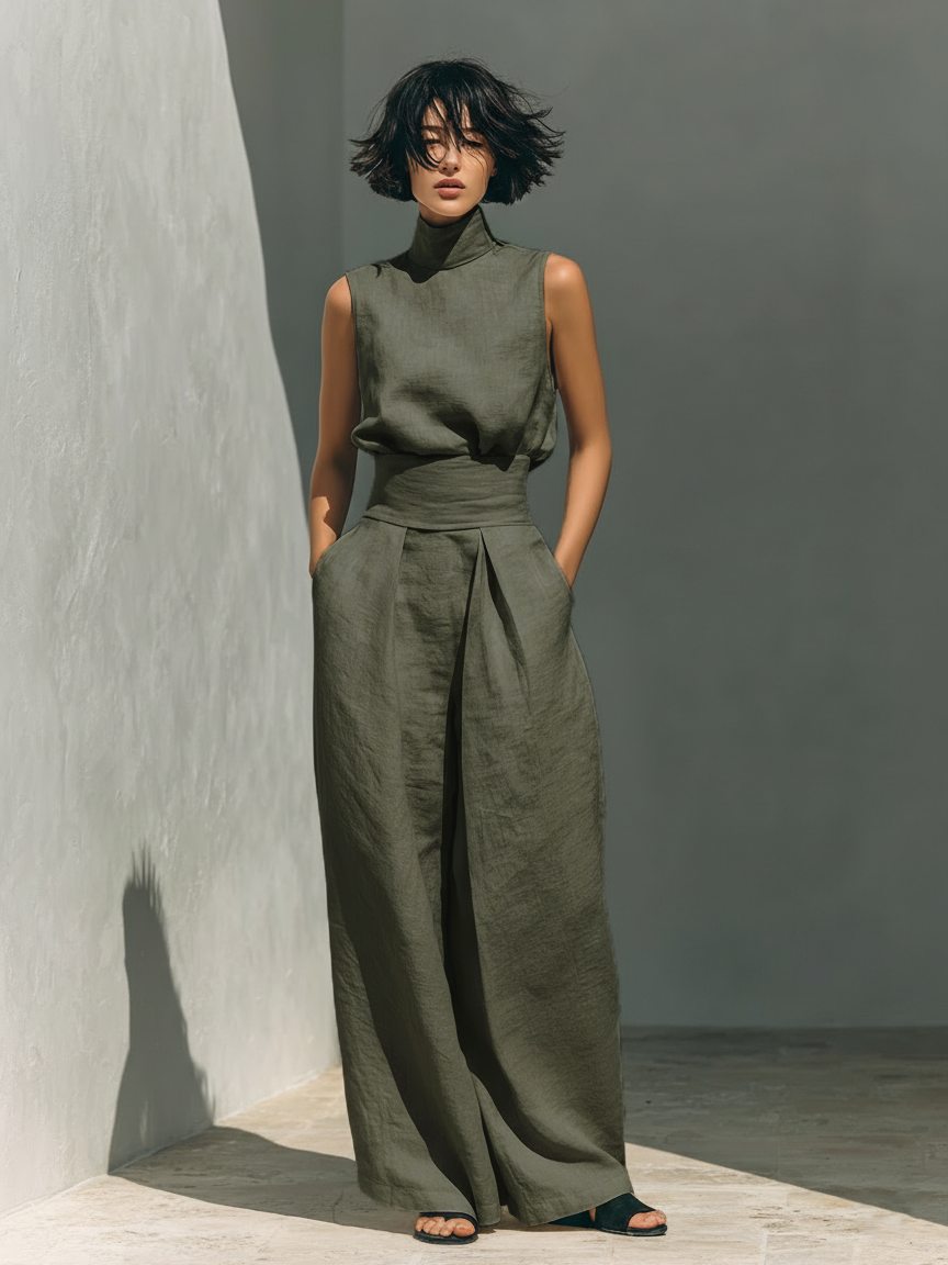 Eloisa | Ruffle Sleeve Elegance Dress