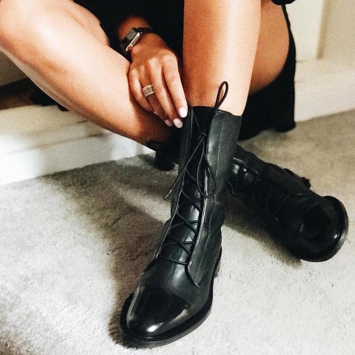 Jojo | Elegant Leather Heeled Boots