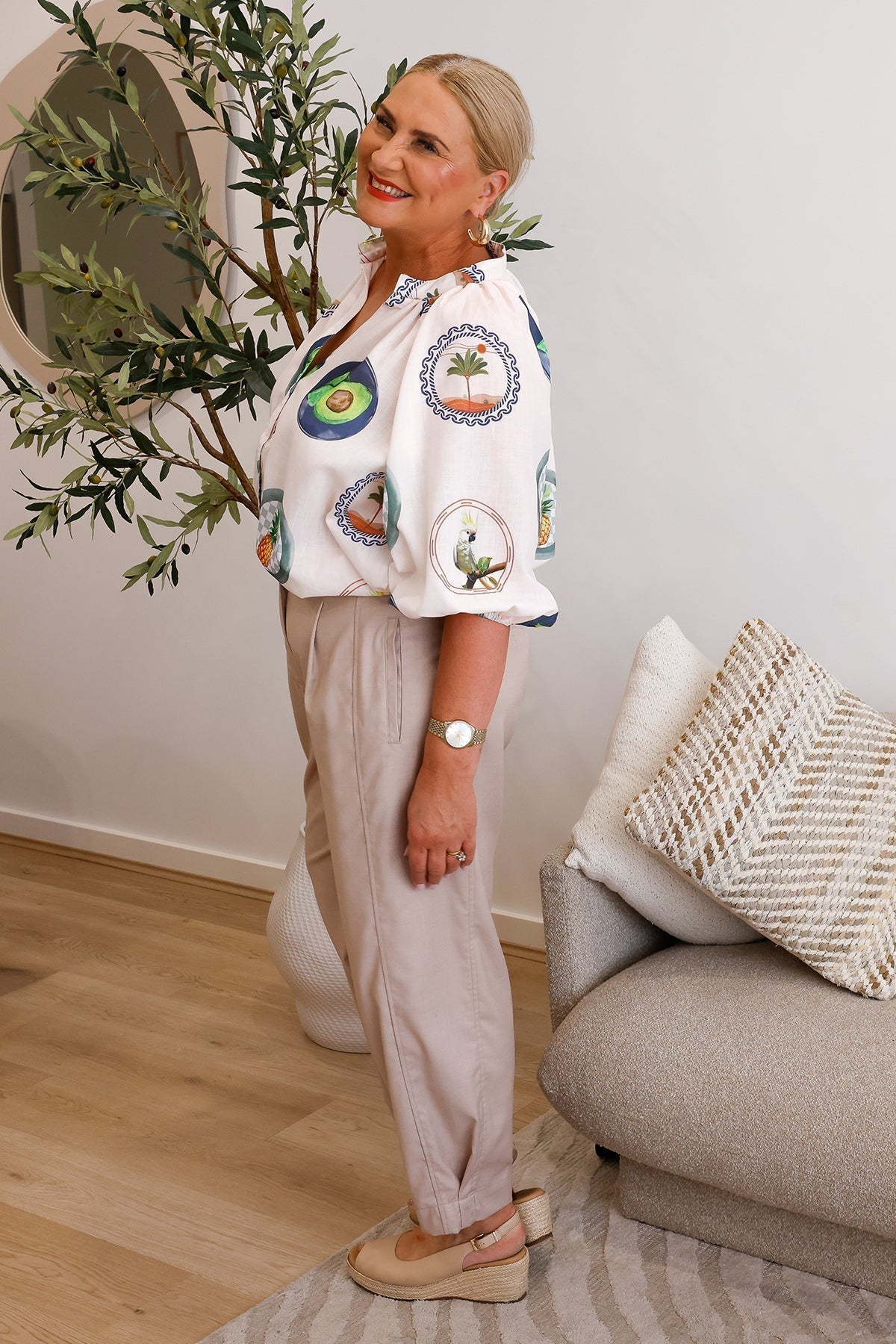 Catriona | Tailored Breezy Trouser
