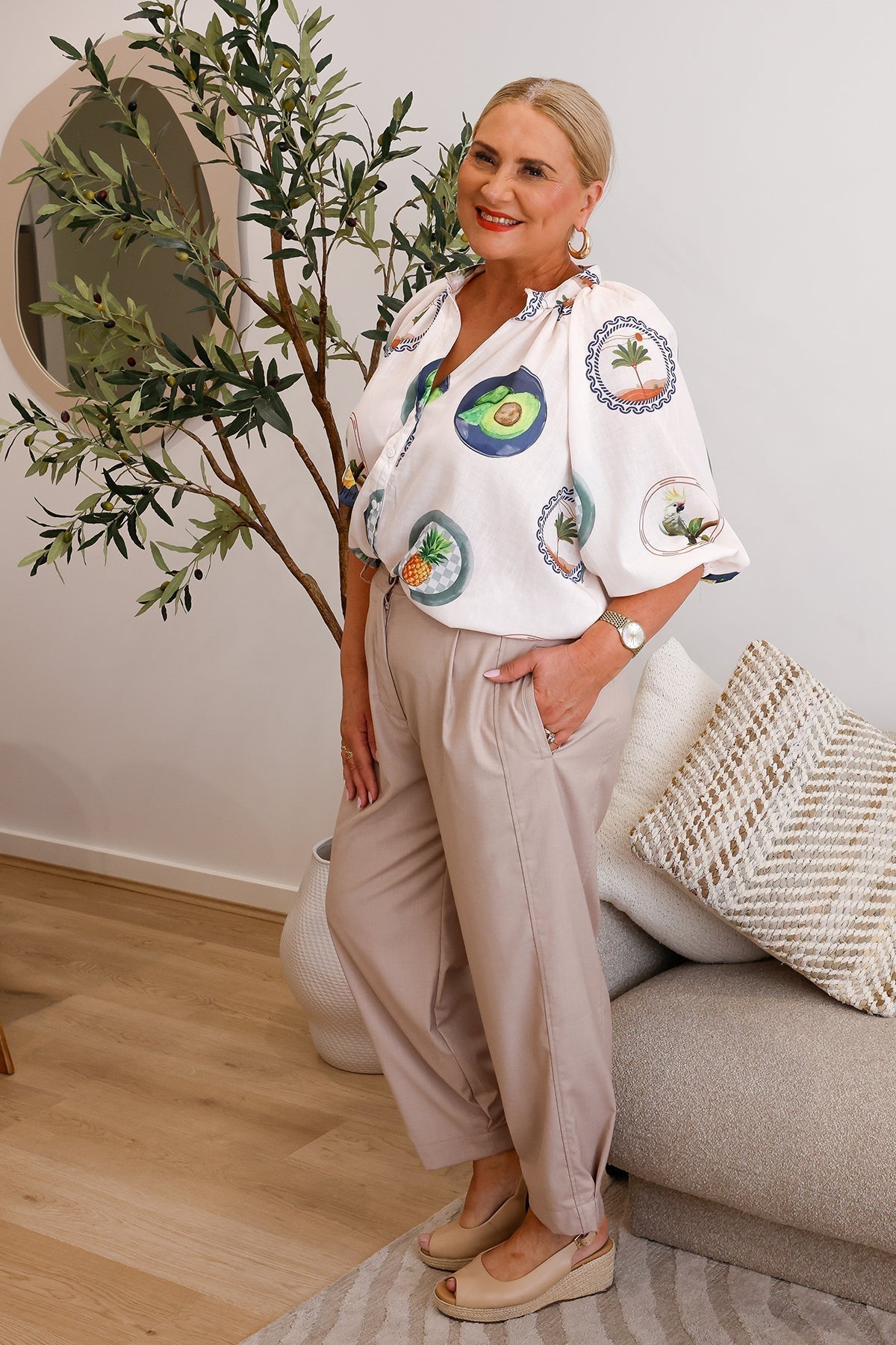 Catriona | Tailored Breezy Trouser