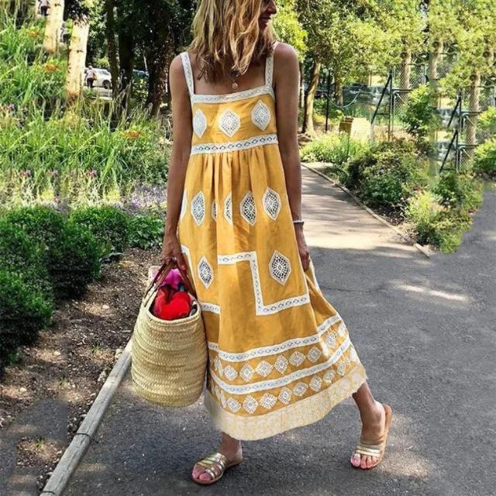 Kennedi | Sleeveless Vintage Dress