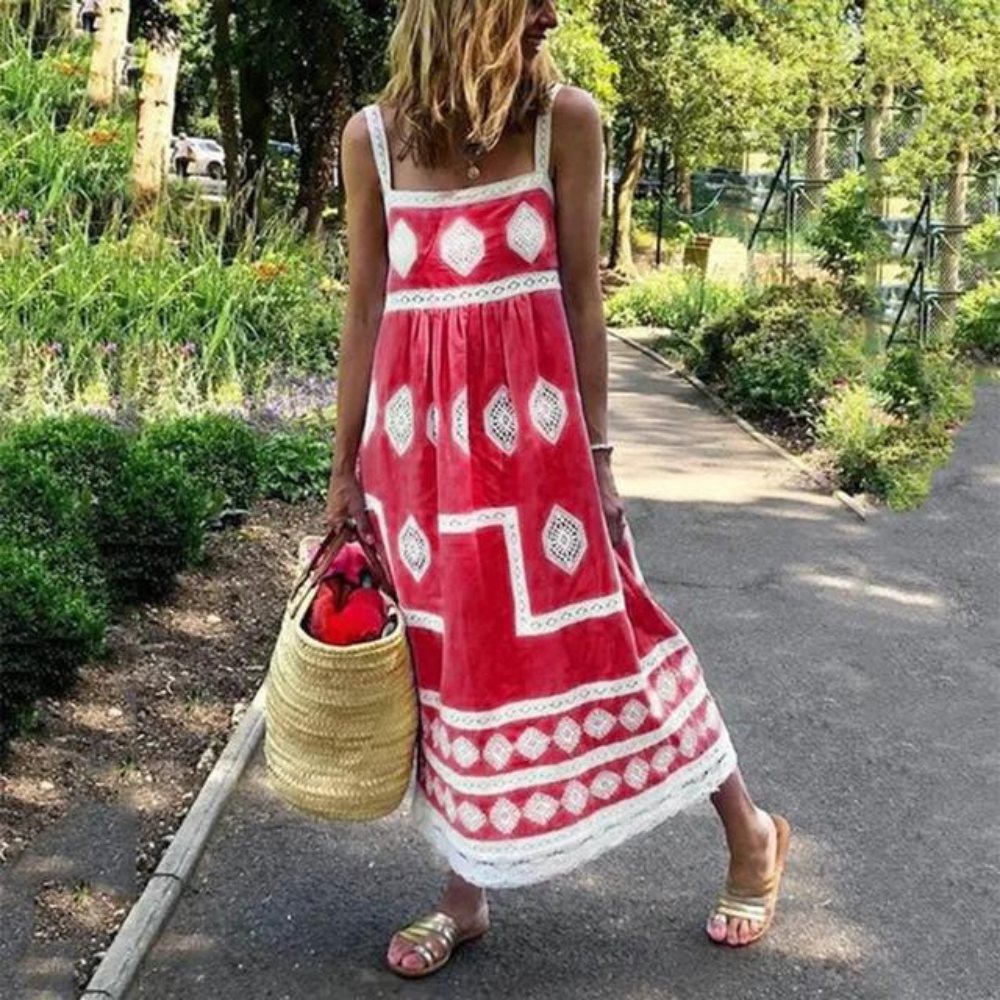 Kennedi | Sleeveless Vintage Dress