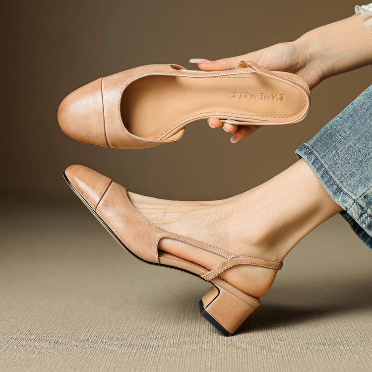Elyse | Genuine Leather Pumps