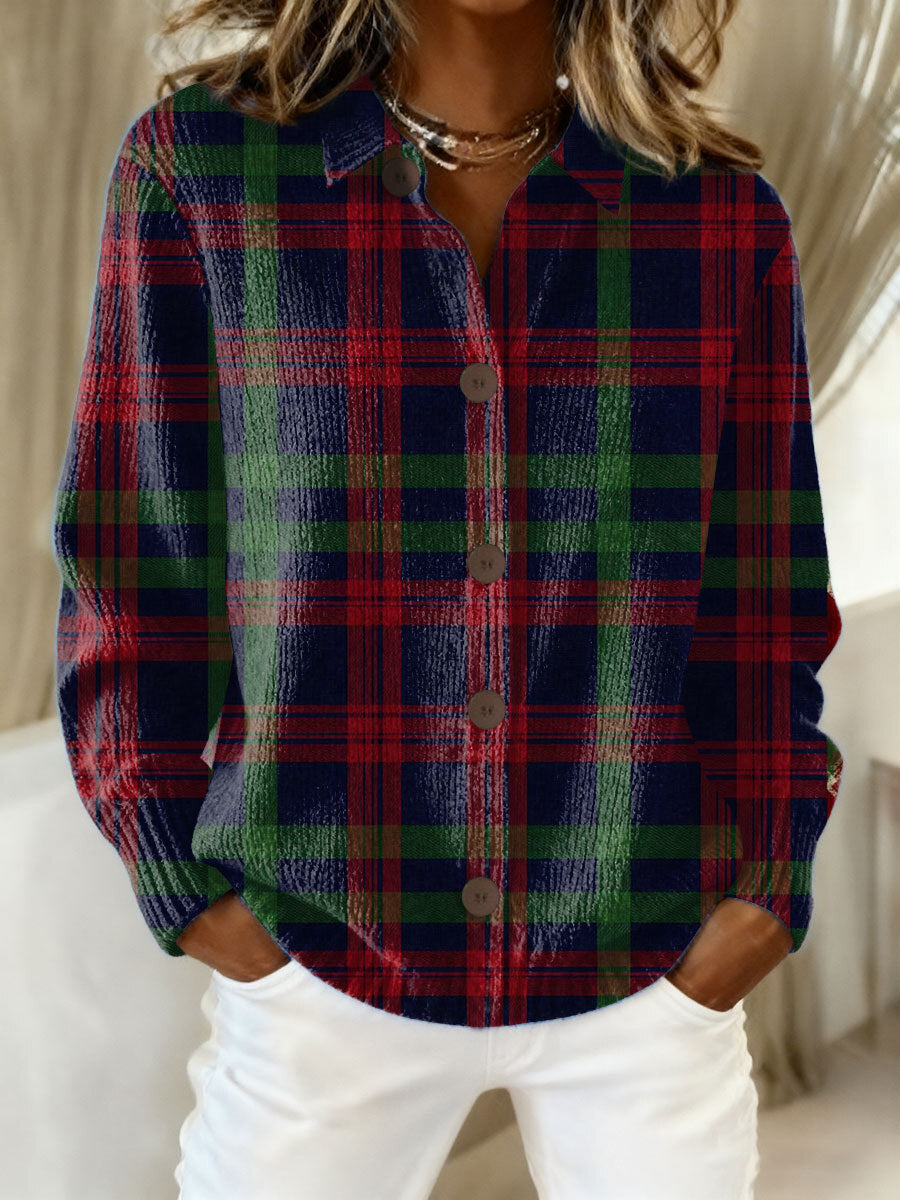 Bexley | Checkered Hoodie Blouse