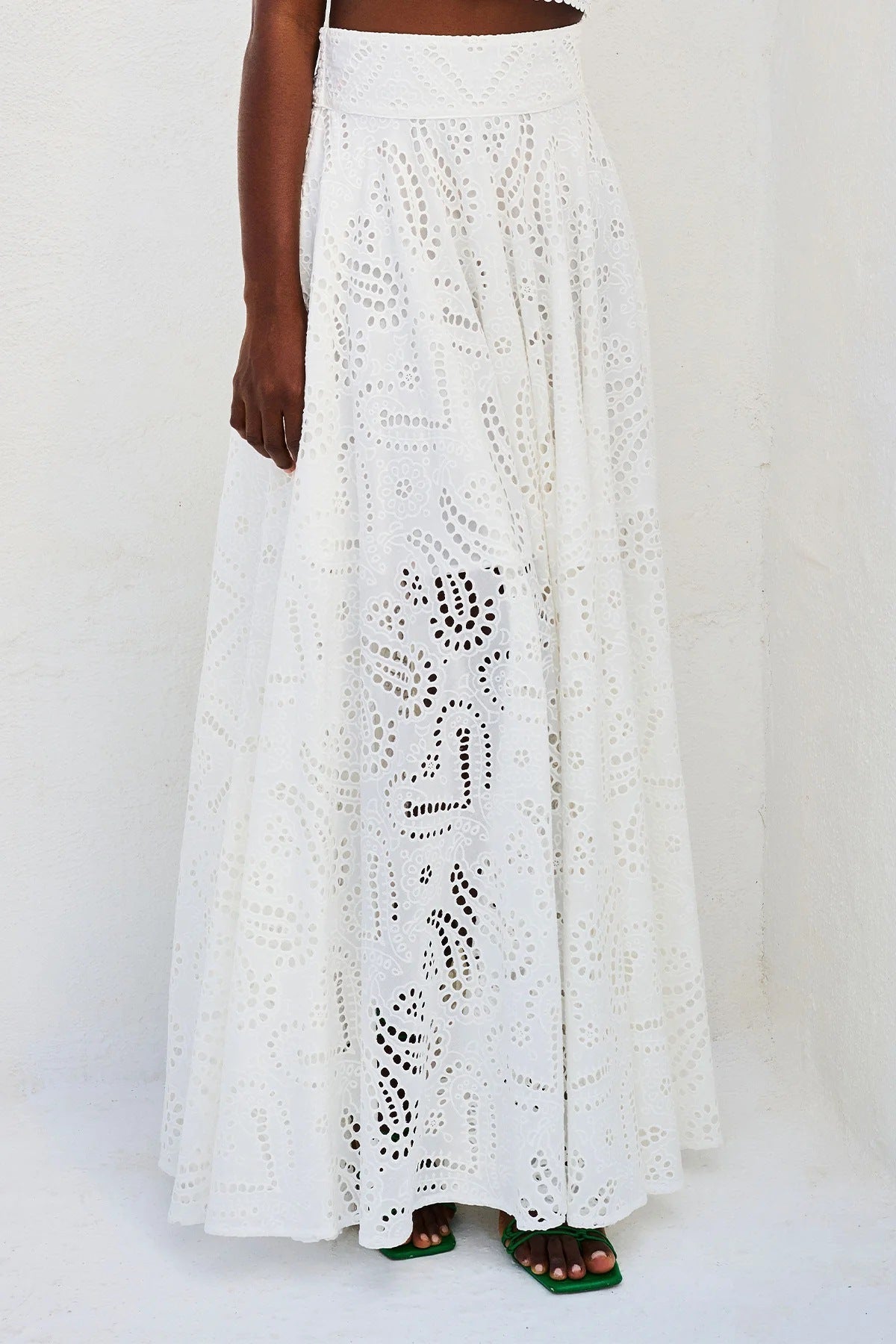 Daffodil | Women’s Flowy Eyelet Set Dress
