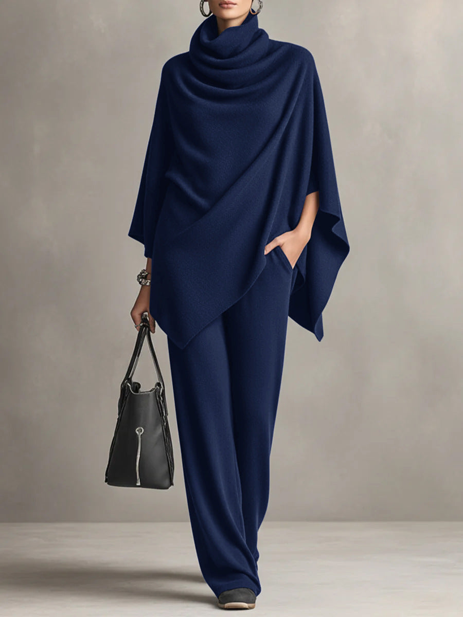 Mallory | Elegant Drape Two-Piece Set