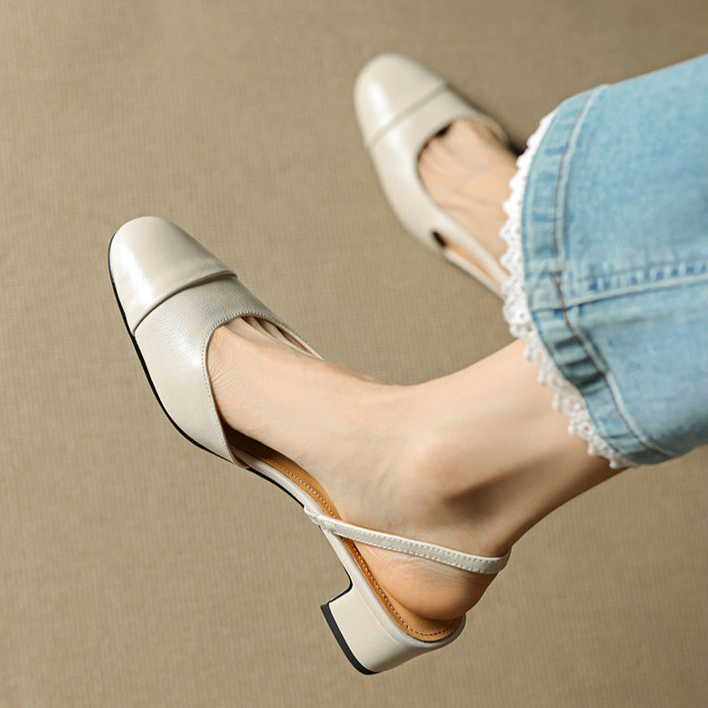 Elyse | Genuine Leather Pumps