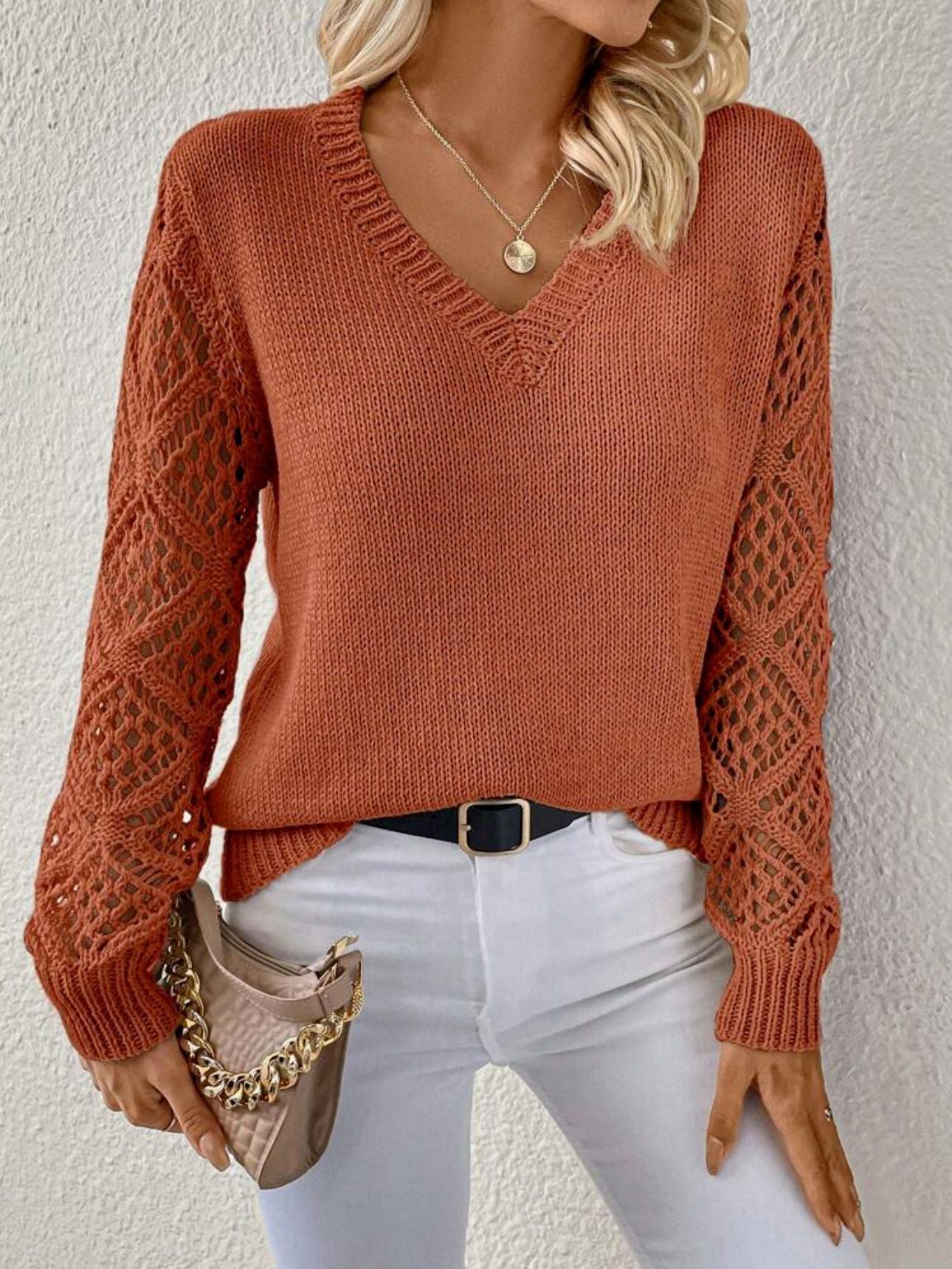 Erin | Soft V-Neck Sweater