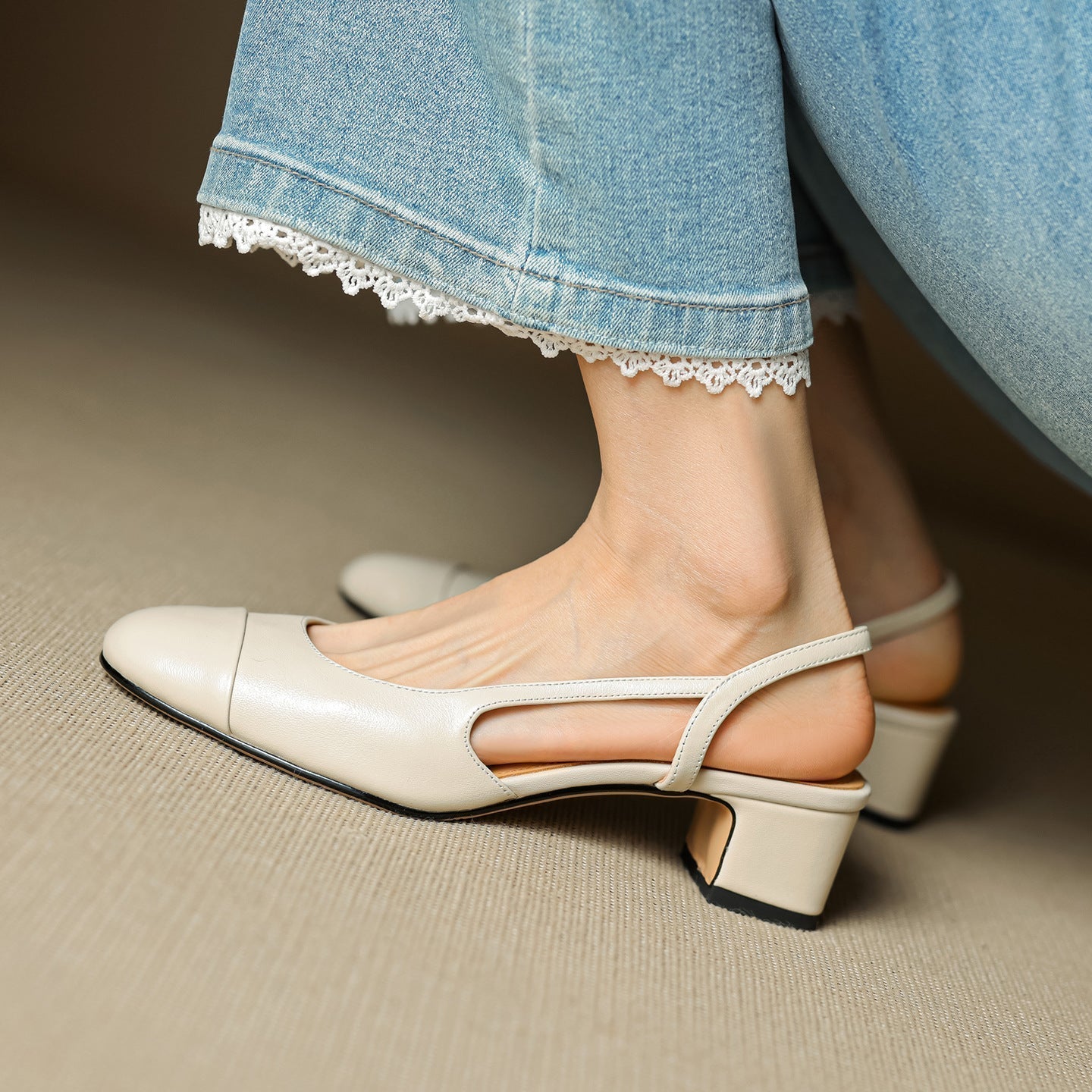 Elyse | Genuine Leather Pumps