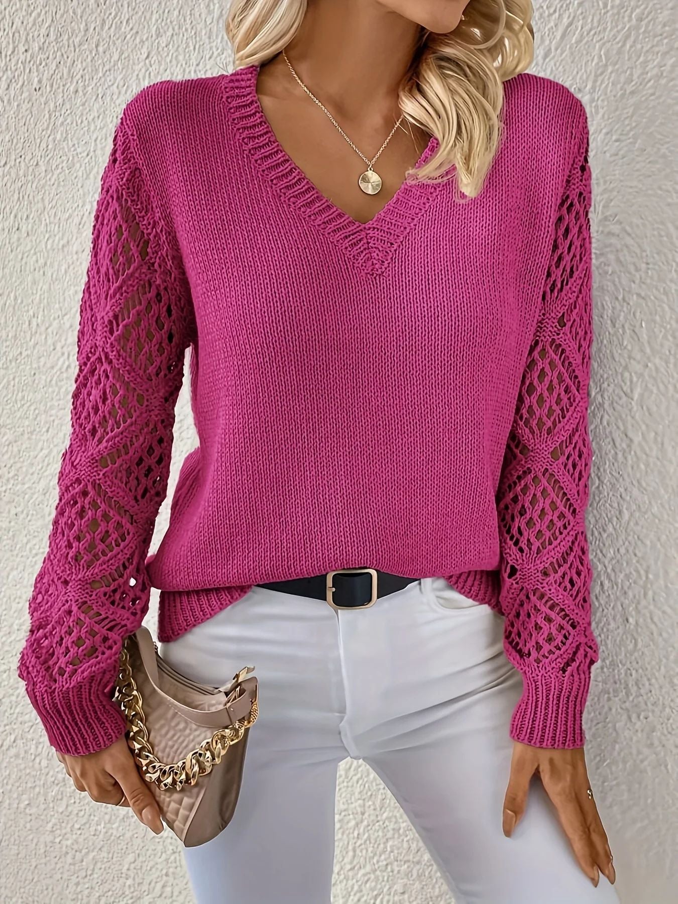 Erin | Soft V-Neck Sweater