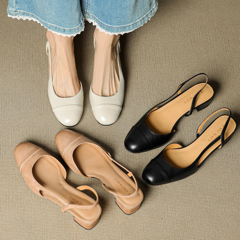 Elyse | Genuine Leather Pumps