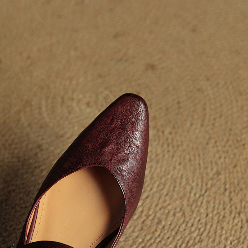 Wilhelmina | Genuine Leather Mules