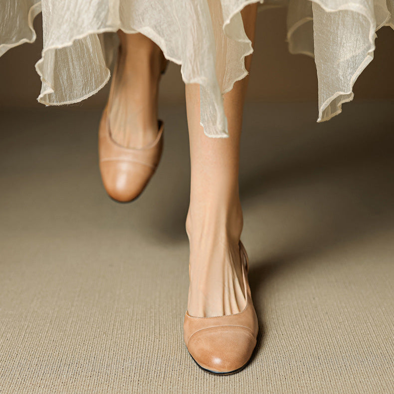 Elyse | Genuine Leather Pumps