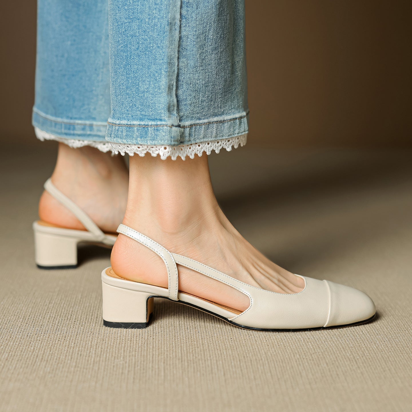 Elyse | Genuine Leather Pumps