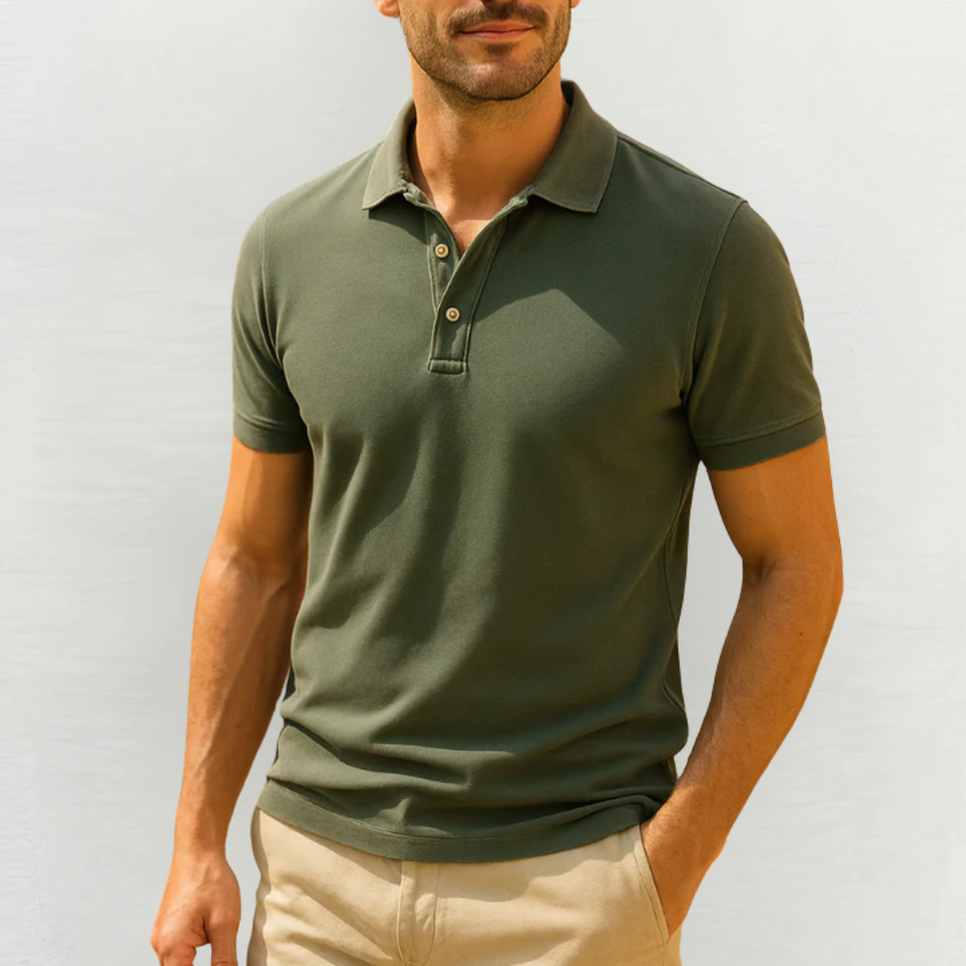 Connor|Cotton Polo Shirt