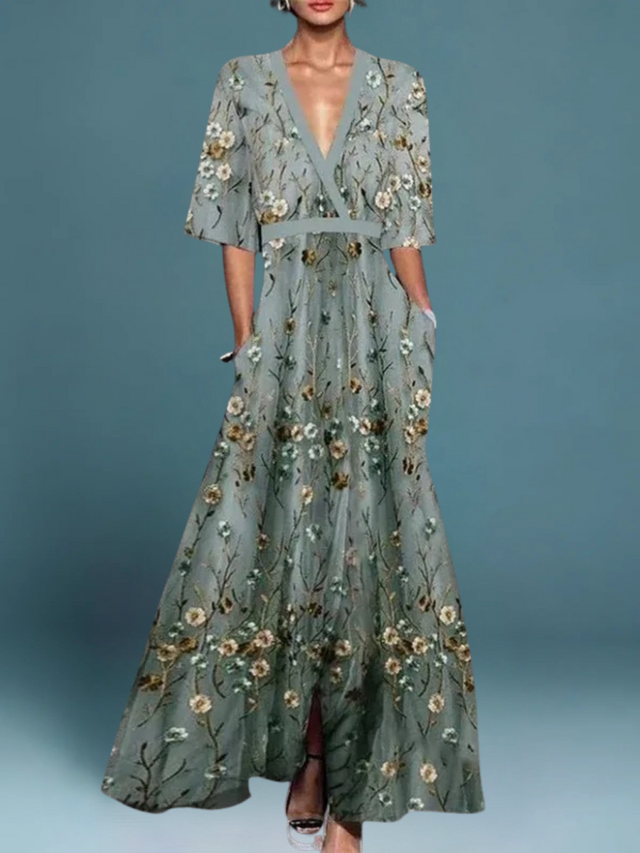 Mahala | Elegant Floral Dress