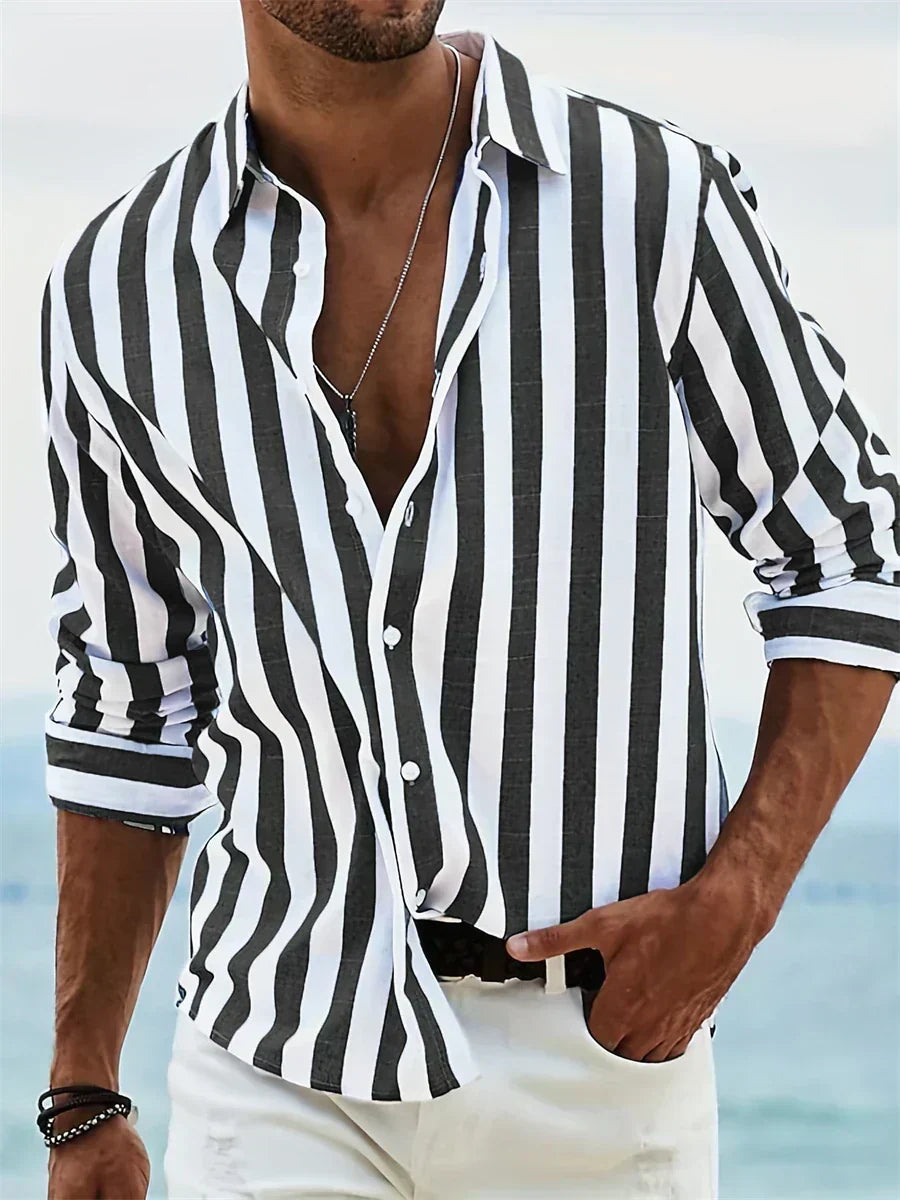Leonard | Striped Summer Shirt