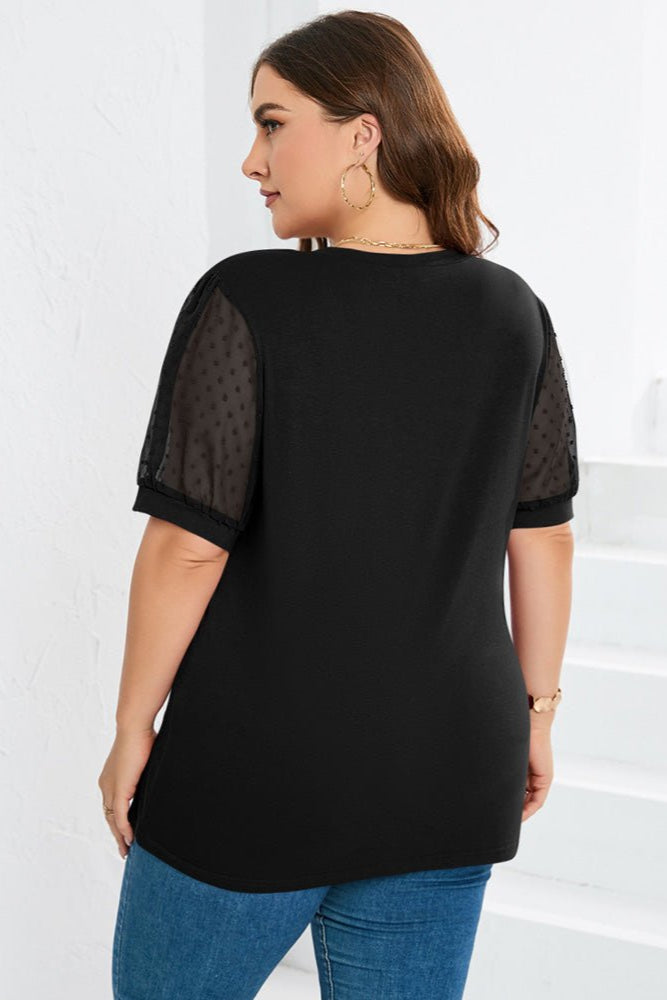 Alana | Sleek V-Neck Blouse