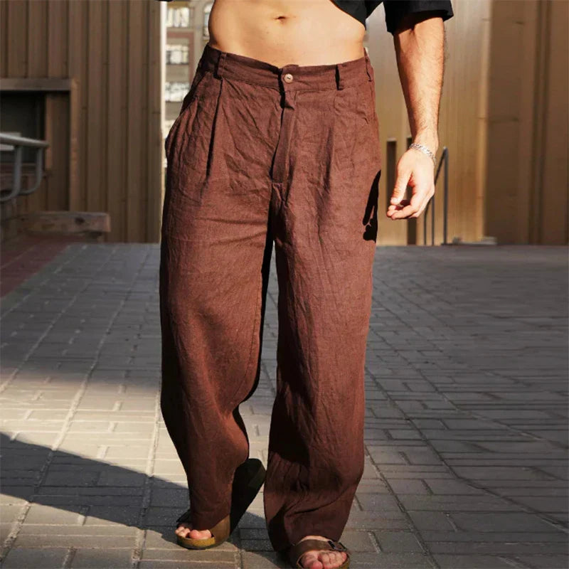 Nate|Wide-Leg Trousers