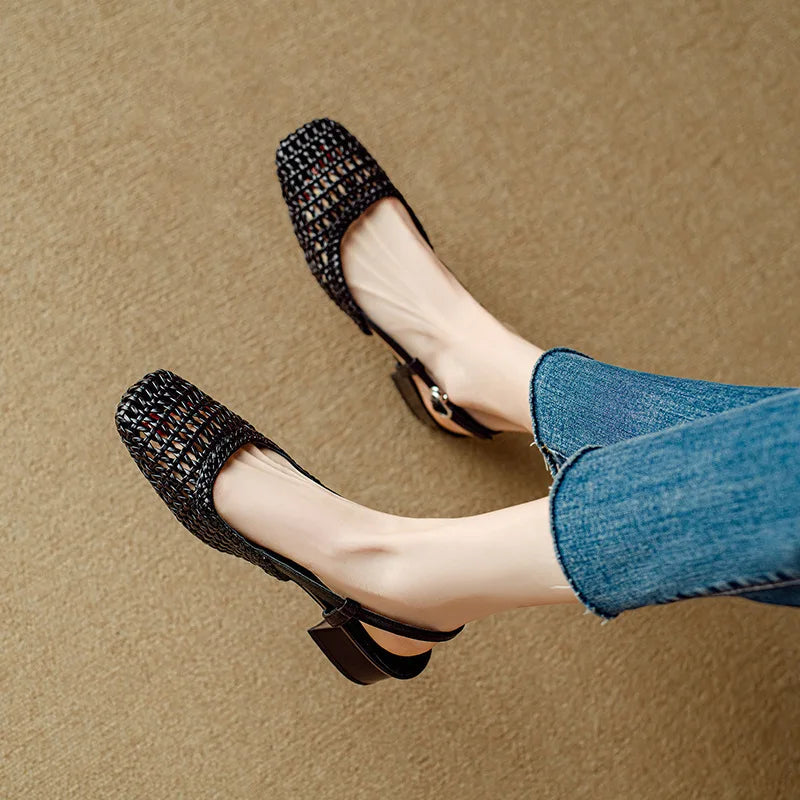 Kaylin | Mid Heel Sandals