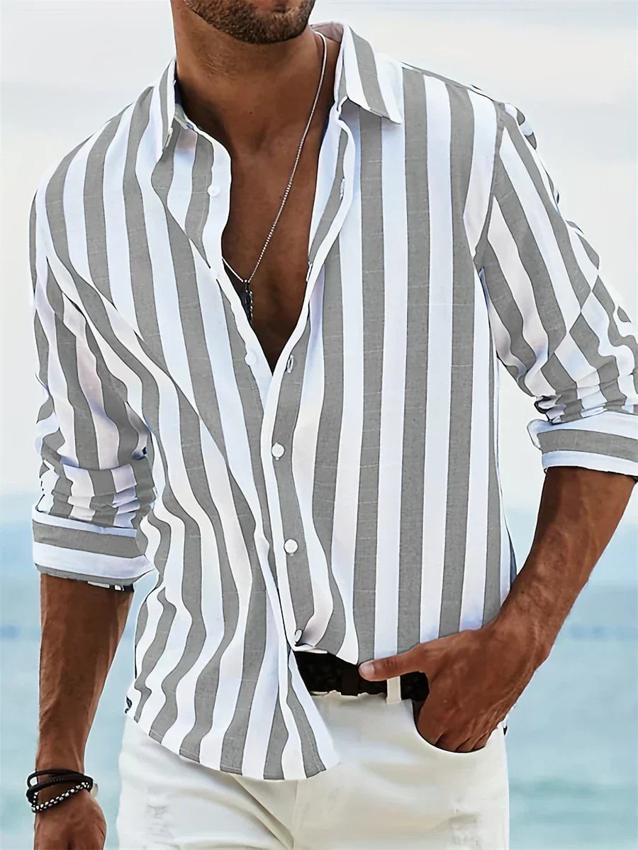 Leonard | Striped Summer Shirt