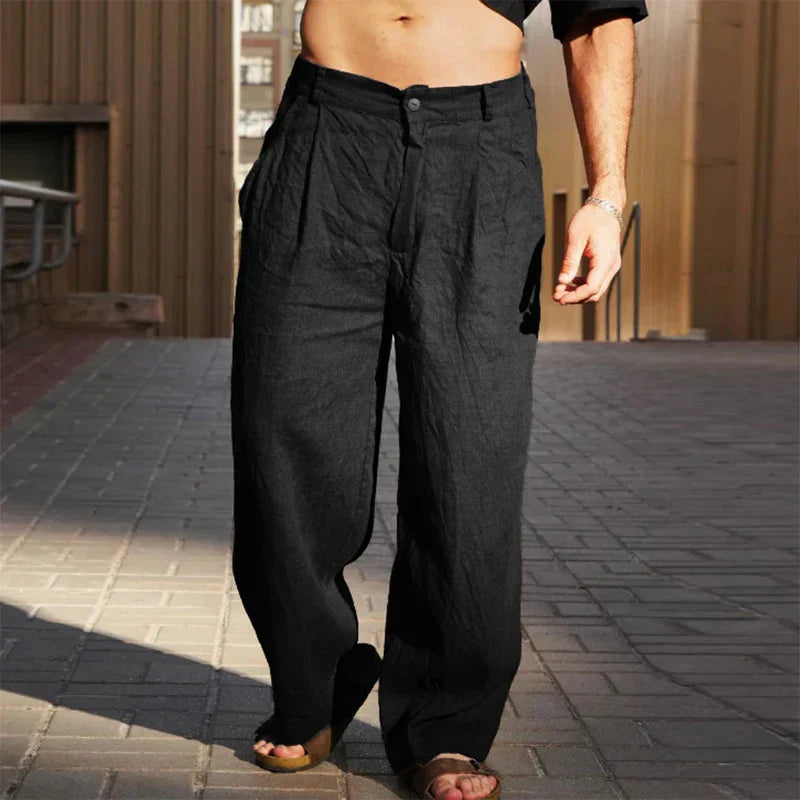 Nate|Wide-Leg Trousers