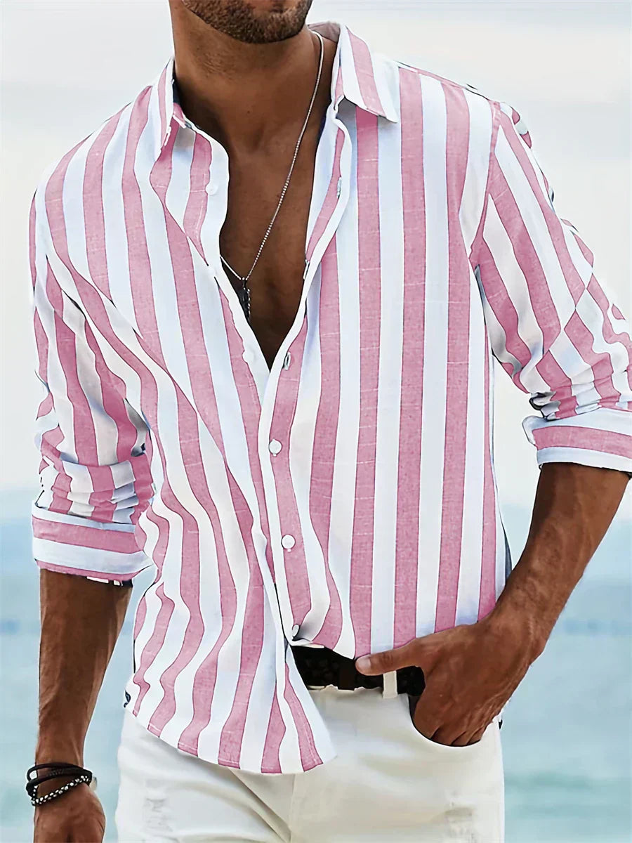 Leonard | Striped Summer Shirt