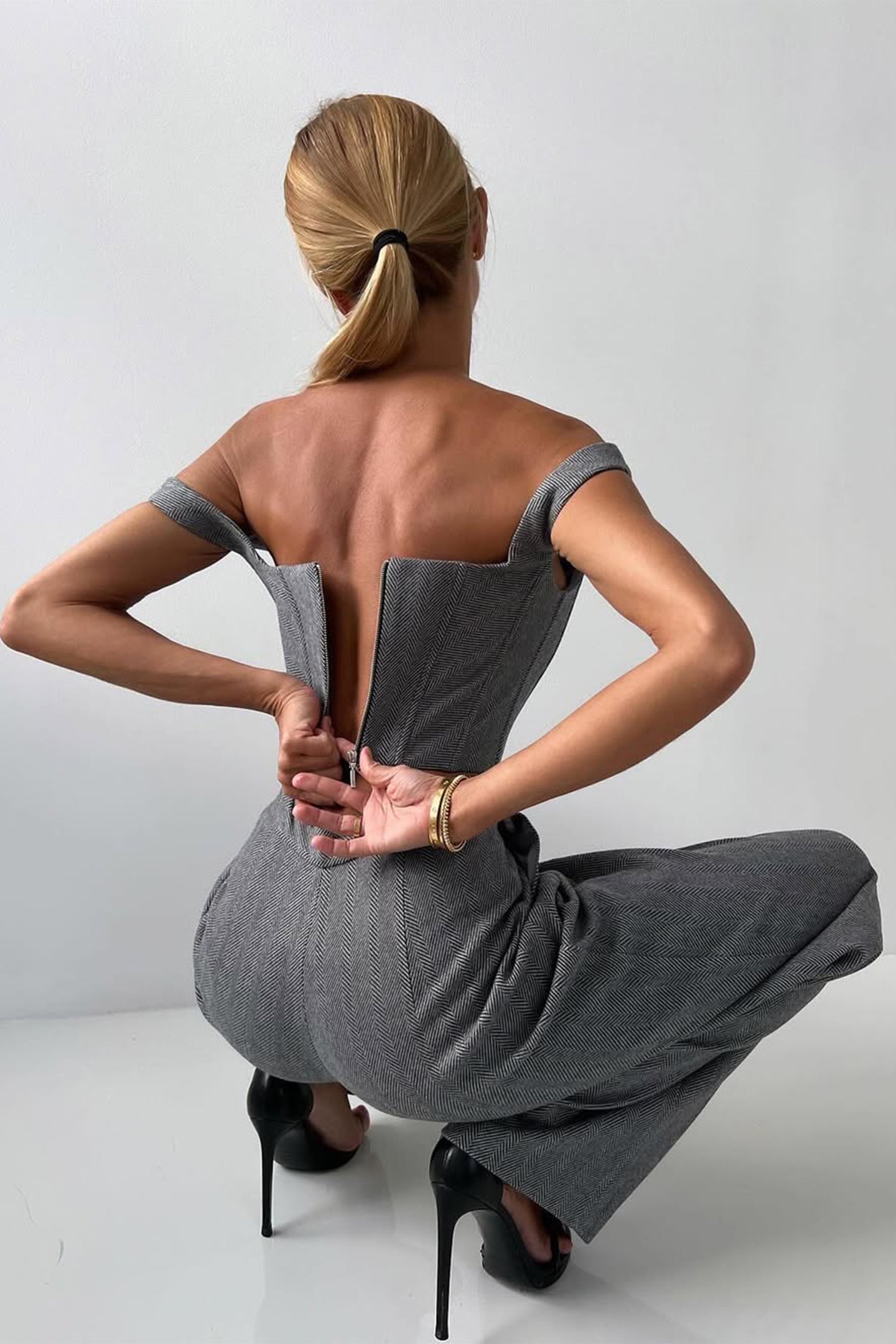 Pilar | Three-Piece Set with Double-Breasted Blazer