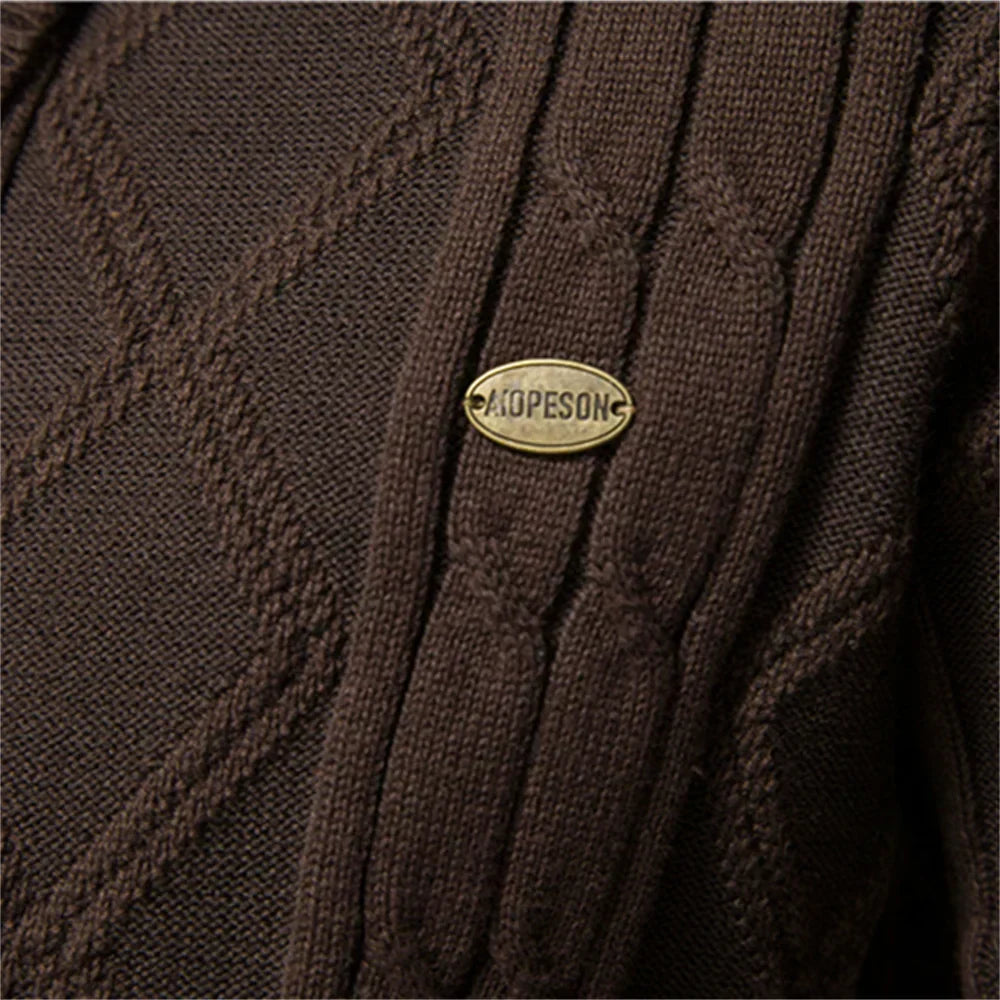 Patrick – Men’s Button-Up Cardigan