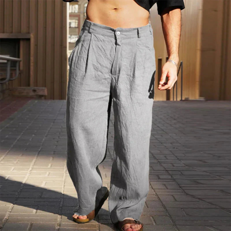 Nate|Wide-Leg Trousers