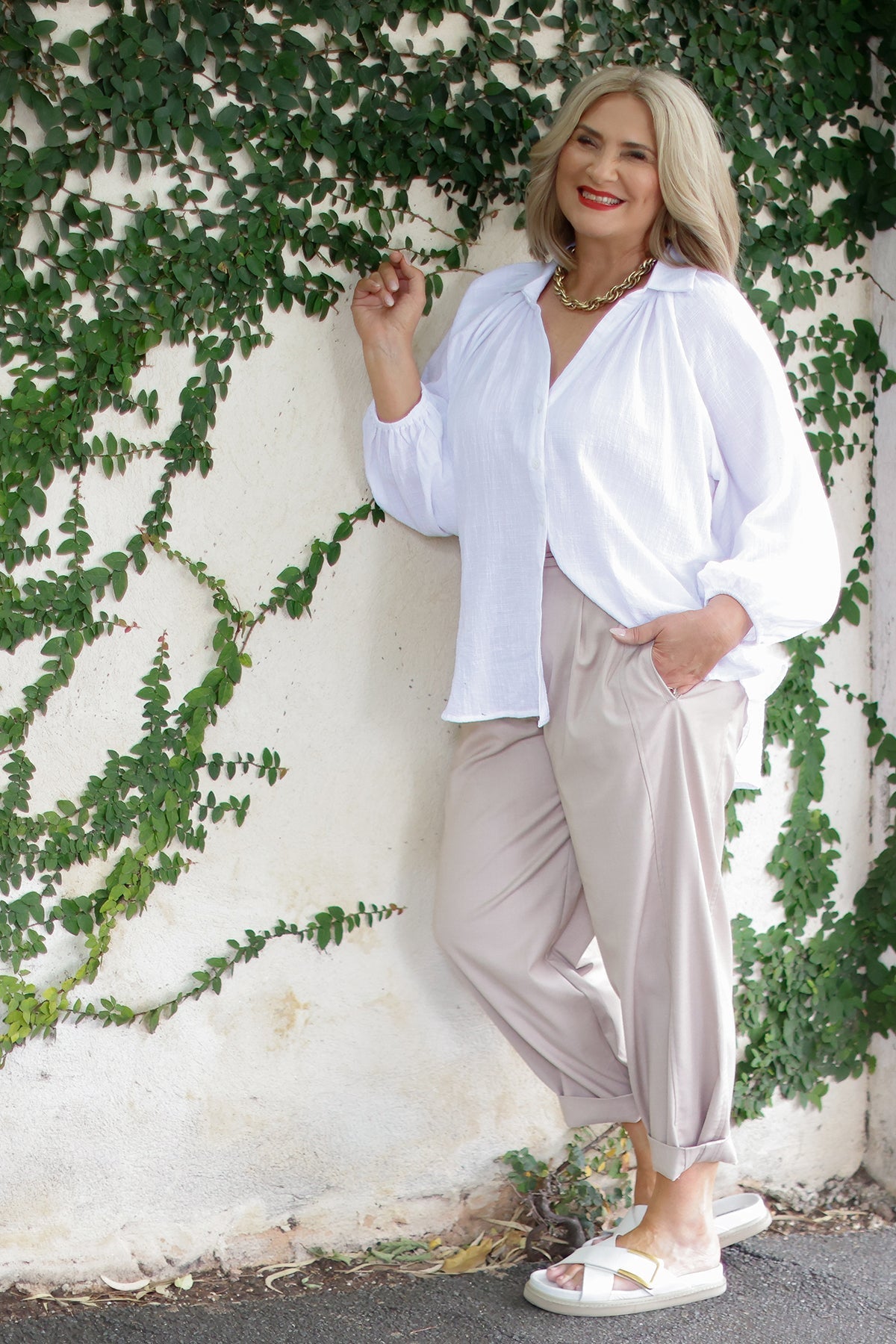 Catriona | Tailored Breezy Trouser