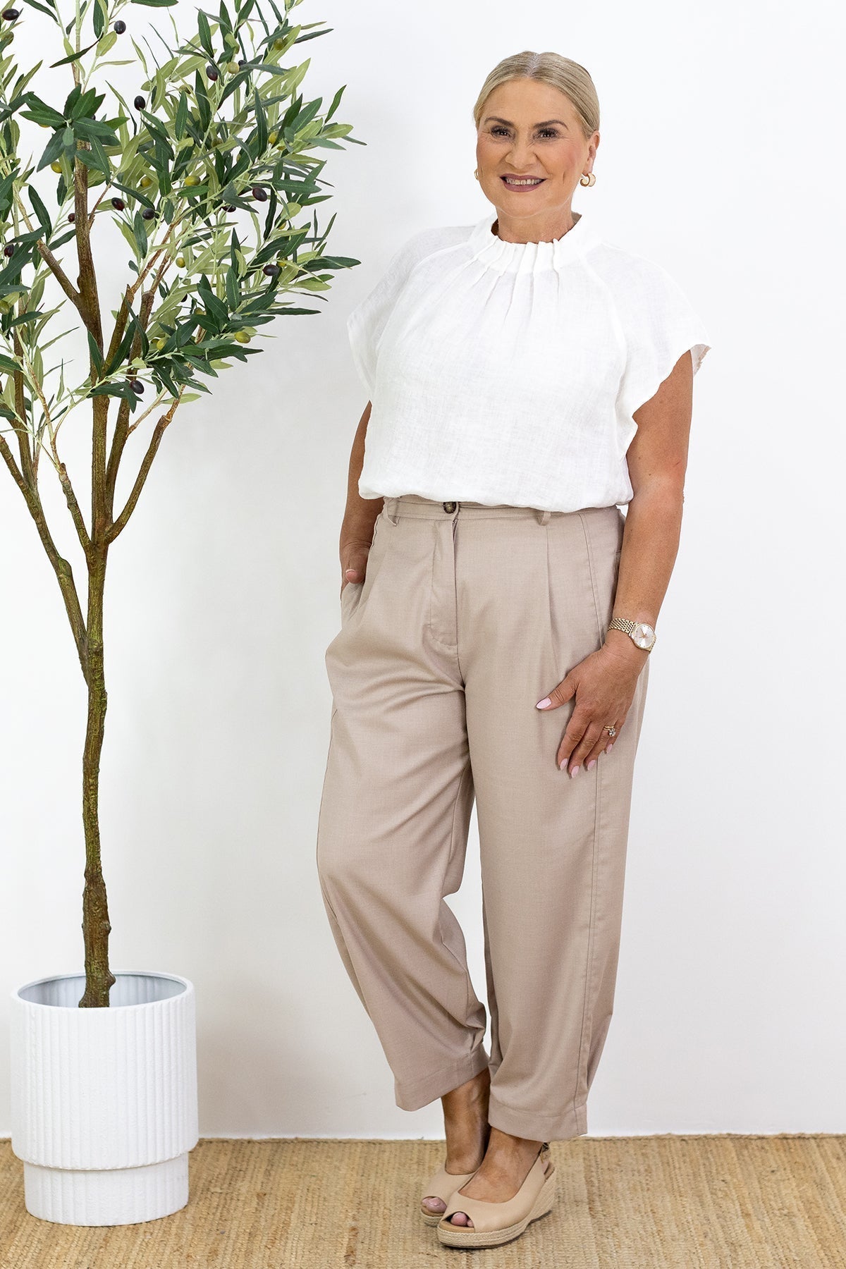 Catriona | Tailored Breezy Trouser