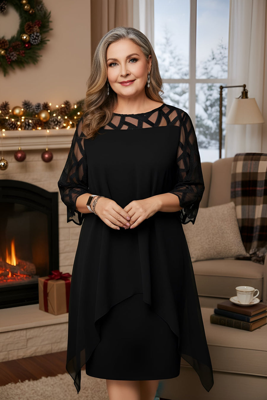 Kalliope | Lace Elegance Dress