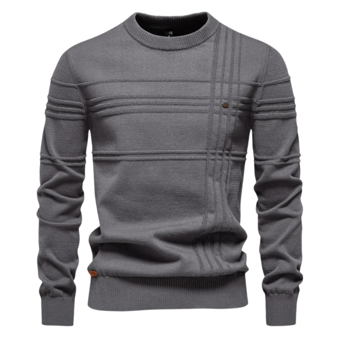 Janno – Elegant Men’s Checkered Sweater