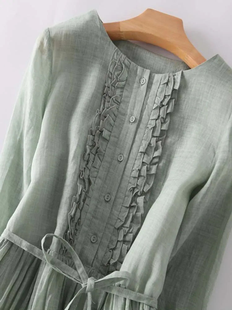Krystyn | Stylish Linen Dress