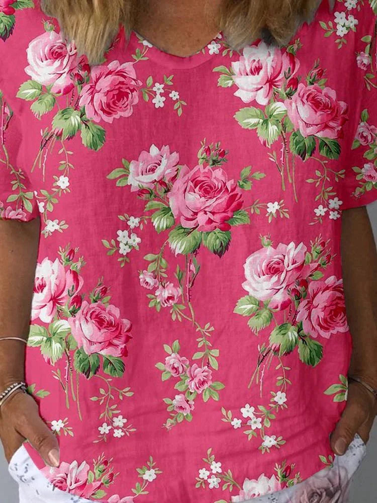 Kerensa | Artistic Floral Shirt
