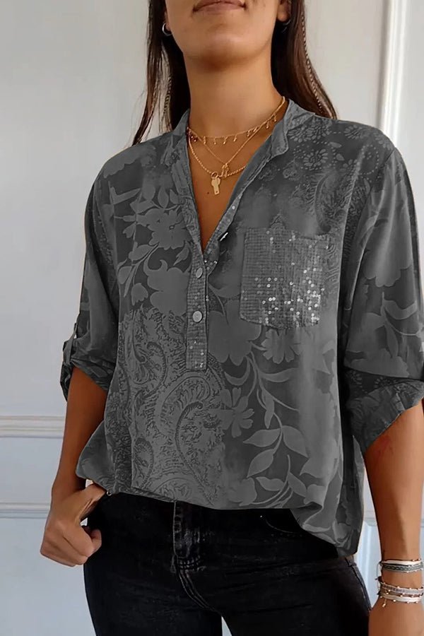 Rae | Elegant Sequin Top