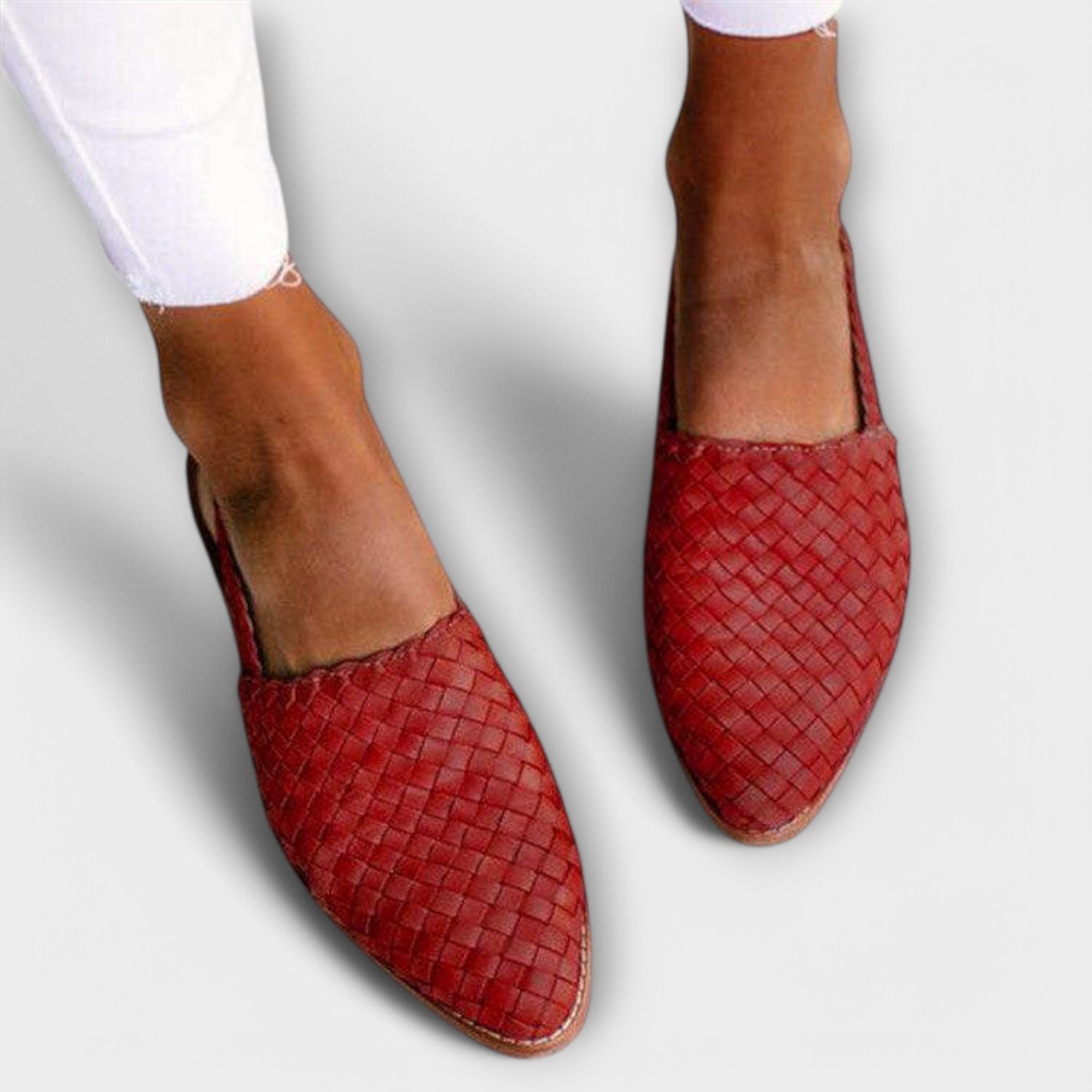 Aurora | Woven Slingback Loafer