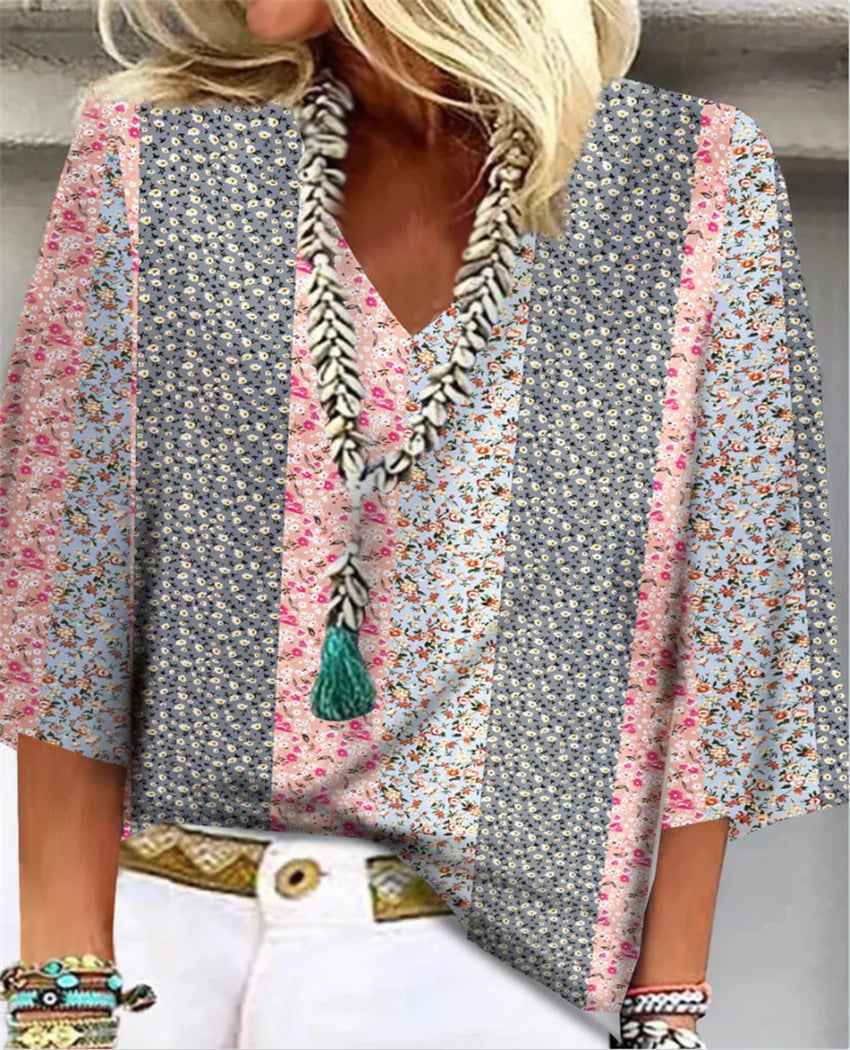 Ruth | Floral Breeze Blouse