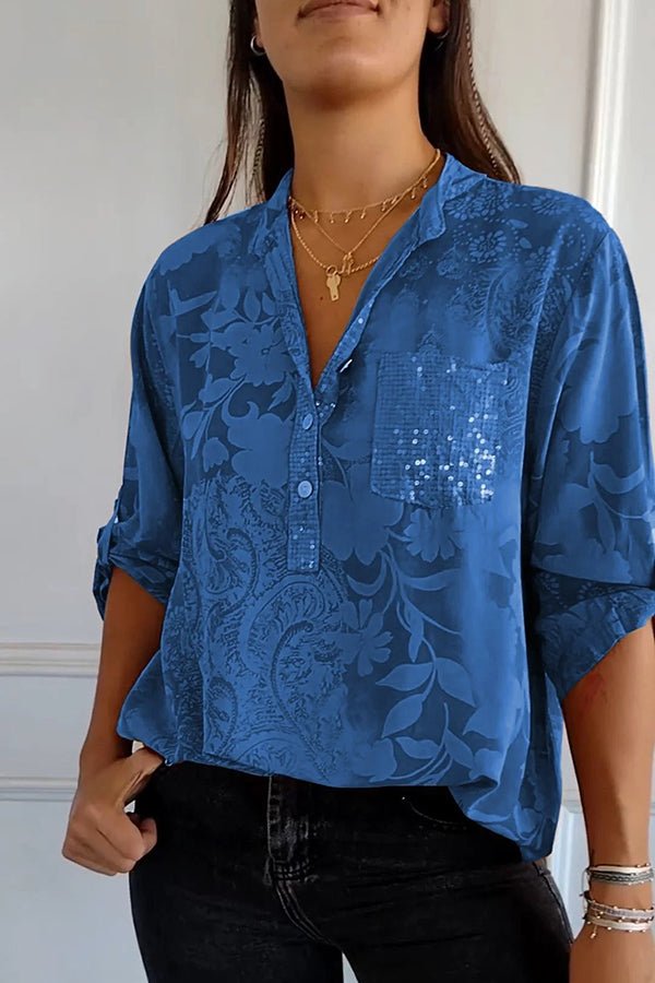 Rae | Elegant Sequin Top