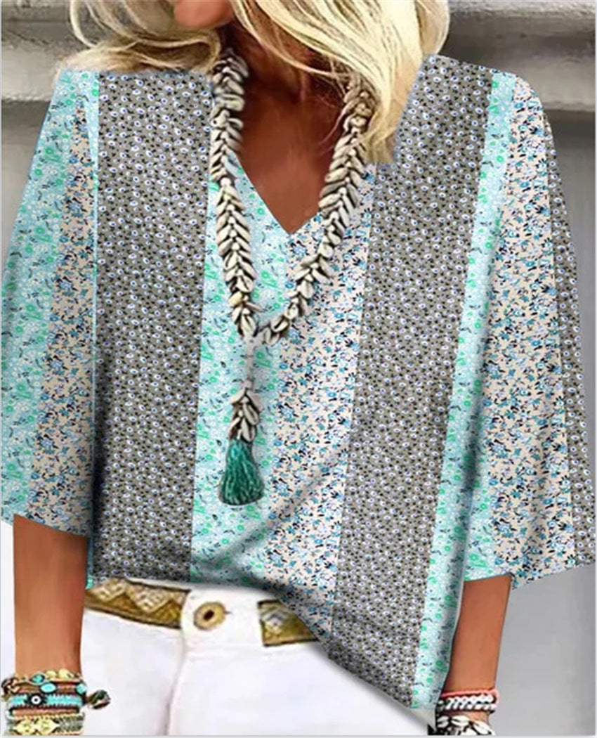 Ruth | Floral Breeze Blouse