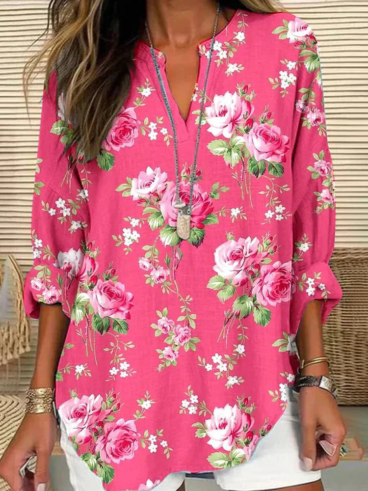Mosi | Graceful Floral Blouse