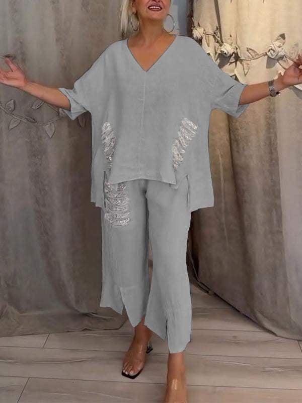 Selena | Elegant Two-Piece Summer Set for the Sunny Days