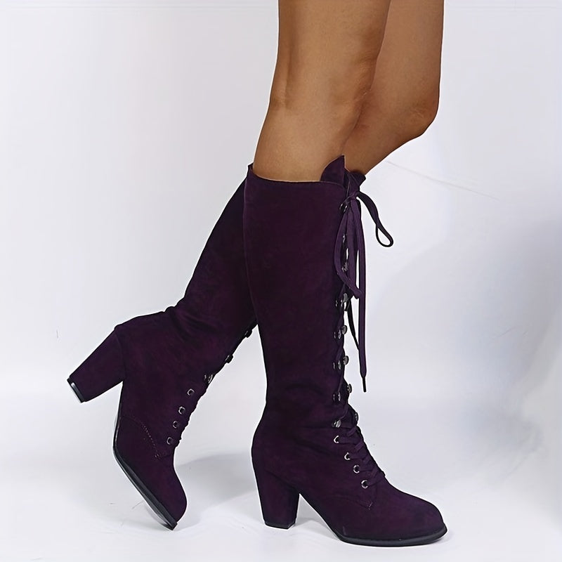 Enya | Fashionable Knee-High Boots