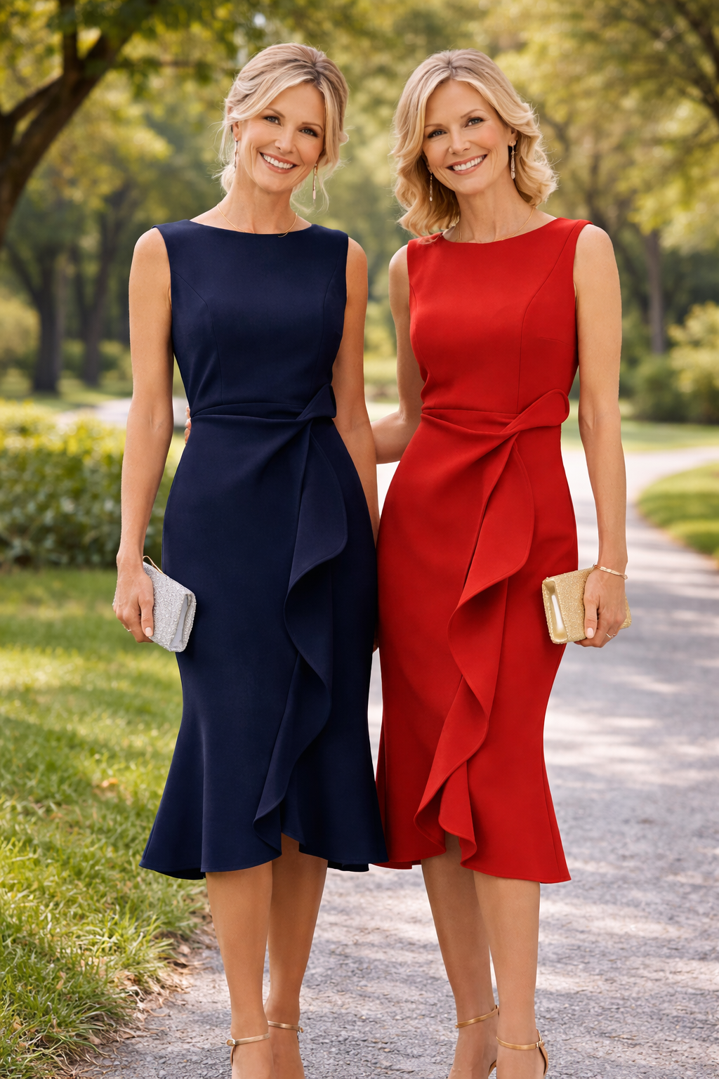 Darlene | Sophisticated Midi Dress