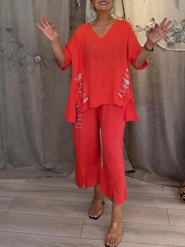 Selena | Elegant Two-Piece Summer Set for the Sunny Days