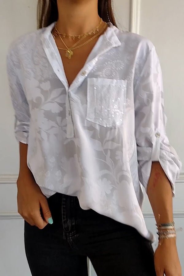 Rae | Elegant Sequin Top