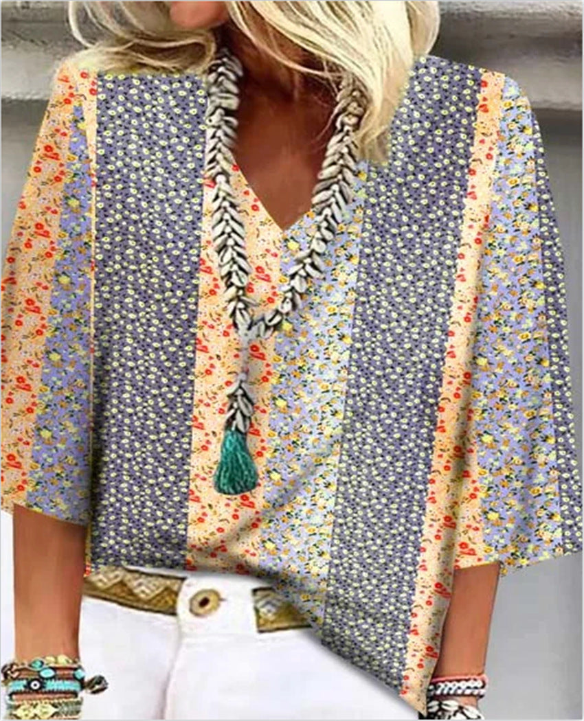 Ruth | Floral Breeze Blouse