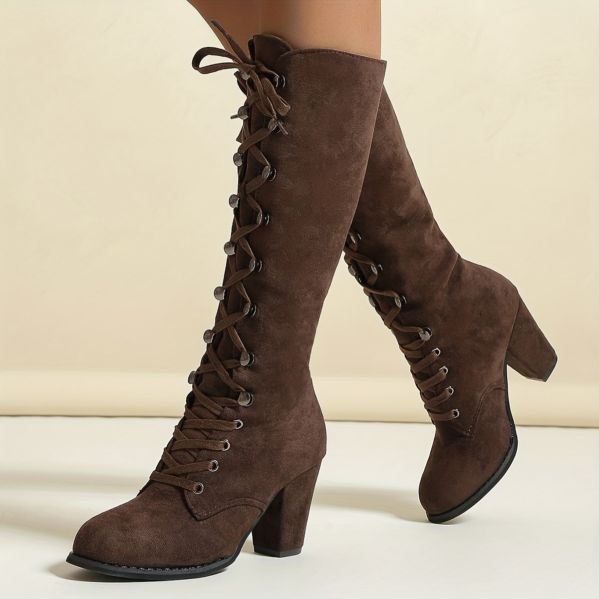Enya | Fashionable Knee-High Boots